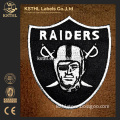 Oakland Raiders velcro patch custom embroidery patch